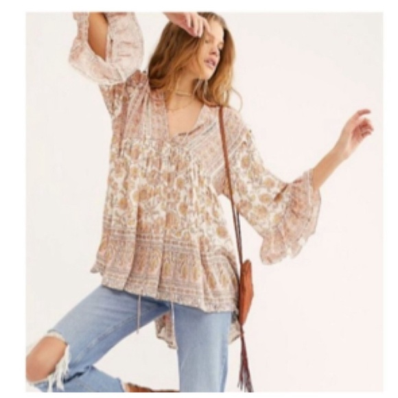 Free People MOONLIGHT DANCE TUNIC SIZE SMALL NWT - Picture 7 of 16